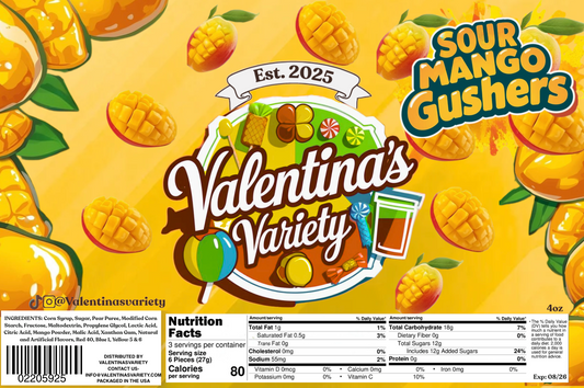 Sour Mango Gushers