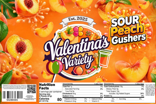 Sour Peach Gushers